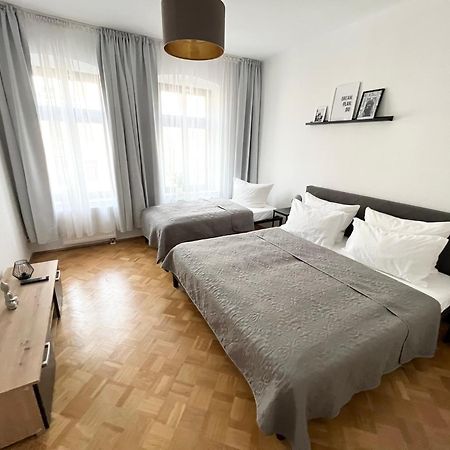 Moderne 3Zimmer Wohnung Mit Netflix Und Balkon Leipzig Bagian luar foto