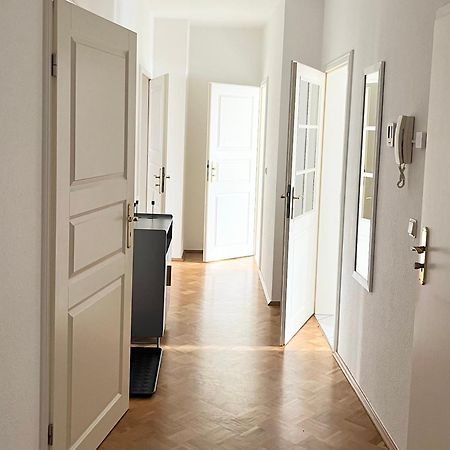 Moderne 3Zimmer Wohnung Mit Netflix Und Balkon Leipzig Bagian luar foto