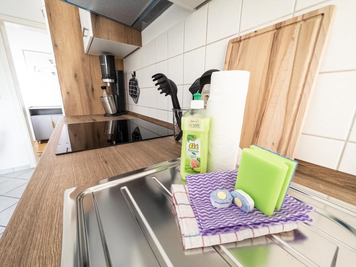 Moderne 3Zimmer Wohnung Mit Netflix Und Balkon Leipzig Bagian luar foto