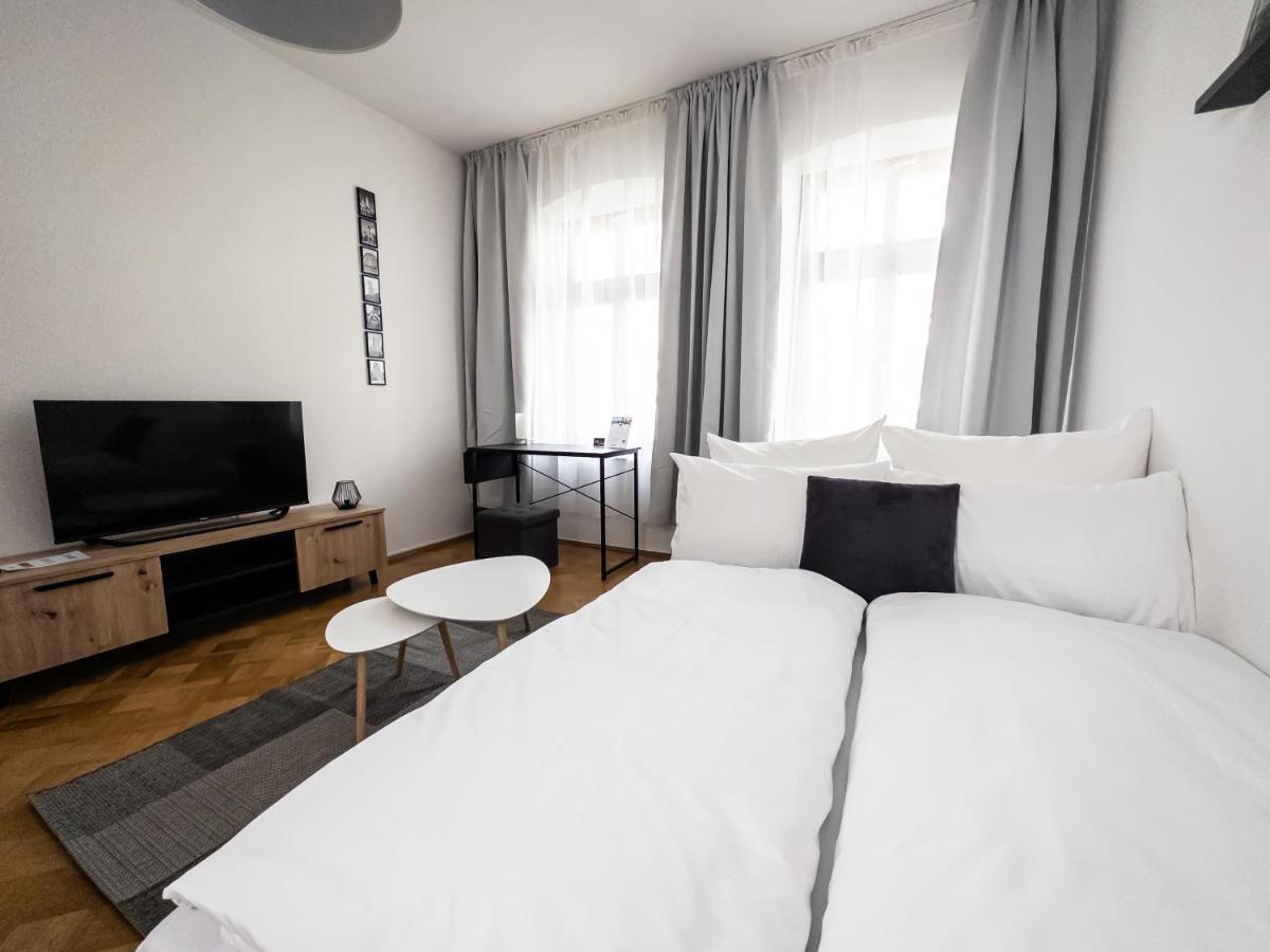 Moderne 3Zimmer Wohnung Mit Netflix Und Balkon Leipzig Bagian luar foto