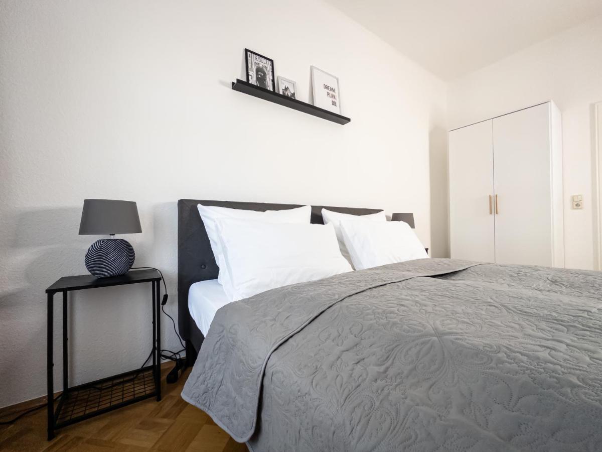 Moderne 3Zimmer Wohnung Mit Netflix Und Balkon Leipzig Bagian luar foto