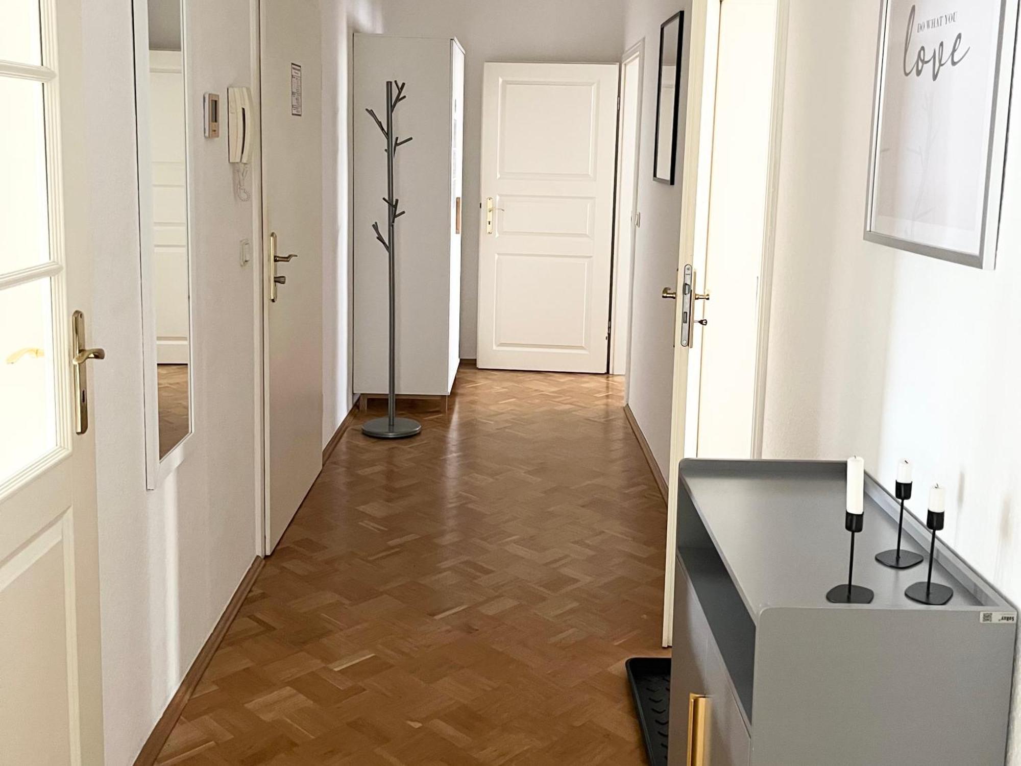 Moderne 3Zimmer Wohnung Mit Netflix Und Balkon Leipzig Bagian luar foto